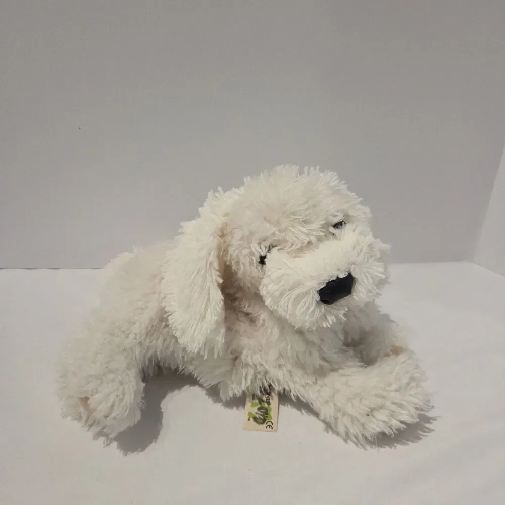 Folkmanis Maltese Puppy White Dog Full Body Puppet Plush Toy 14